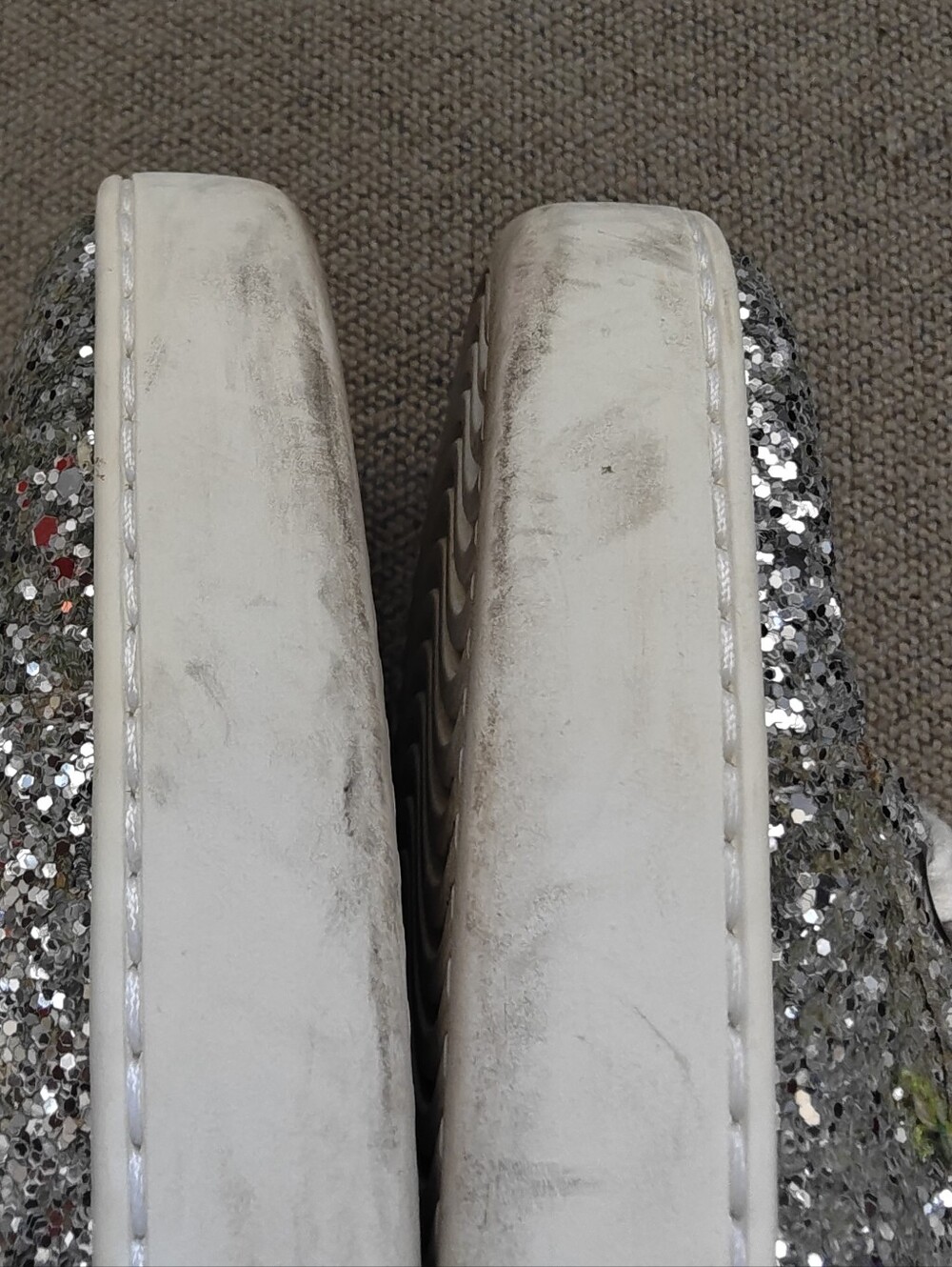 Gucci Glitter Ace Sneakers - Picture 6 of 10